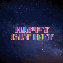 Happy Cat Day International Cat Day GIF - Happy Cat Day International Cat Day Cat Day GIFs