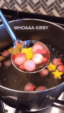 Kirby Woahkirby GIF - Kirby Woahkirby Didntknowuthicc GIFs