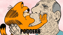 Garfield Poggers GIF - Garfield Poggers Garf GIFs