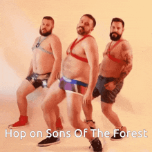 Sons Of The Forest Hop On GIF - Sons Of The Forest The Forest Hop On GIFs