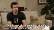 mac iasip its always sunny in philadelphia through god all things are possible