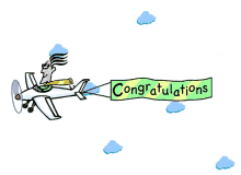 Airplane Congratulations GIF - Airplane Congratulations Congrats GIFs
