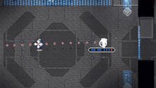 a screenshot of a video game shows a character with a score of 521 31601