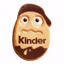 kinder scared scary chocolate biscuit