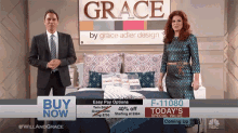 Home Shopping Network Presenting GIF - Home Shopping Network Presenting Debra Messing GIFs