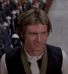 Flirtin' Solo GIF - Satr Wars Hans Solo Harrison Ford GIFs