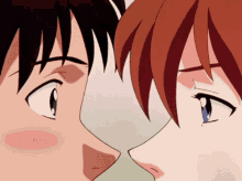 Kiss Anime GIF - Kiss Anime Evangelion GIFs