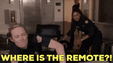 Station 19 Vic Hughes GIF - Station 19 Vic Hughes Where Is The Remote GIFs