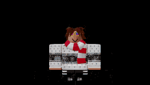 a cartoon character wearing sunglasses and a scarf smiles