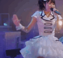 Yui Ogura Singing GIF
