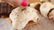 Graham Cracker Bigger Bolder Baking GIF - Graham Cracker Bigger Bolder Baking Ice Cream GIFs