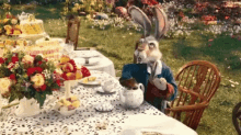 White Rabbit Time GIF - White Rabbit Time Alice In Wonderland GIFs