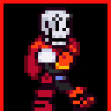 skeleton pixel
