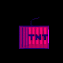 a pixel art of an explosion with a white cloud