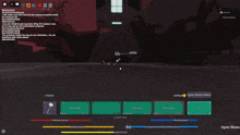a screenshot of a video game with the open menu displayed