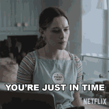 Youre Just In Time Love Quinn GIF - Youre Just In Time Love Quinn Victoria Pedretti GIFs