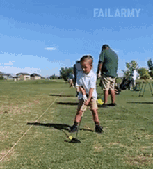 Golf Fail Failarmy GIF - Golf Fail Failarmy Missed The Ball GIFs