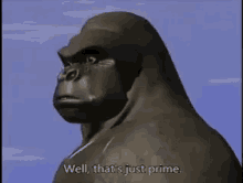 Gorilla Prime GIF - Gorilla Prime Serious GIFs