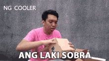 Ang Laki Sobra Ng Cooler GIF - Ang Laki Sobra Ng Cooler Klager GIFs