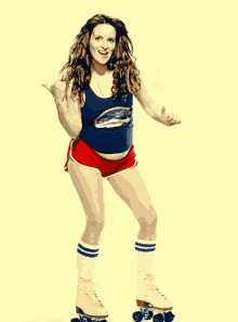 Tina Fey Roller Skates GIF - Tina Fey Roller Skates Dancing GIFs