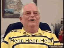 Heon Old Man Laughing GIF - Heon Old Man Laughing Skype GIFs
