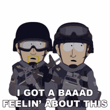 i got a baaad feelin about this swat officers south park s14e1 sexual healing