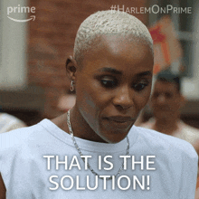 That Is The Solution Tye Reynolds GIF - That Is The Solution Tye Reynolds Harlem GIFs