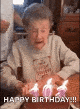 Happybirthday Candles GIF - Happybirthday Candles Dentures GIFs