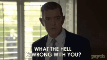 wrong with you carlton lassiter timothy omundson psych psych gifs