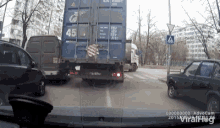 Wide Turn Truck Turn GIF - Wide Turn Truck Turn Fail GIFs