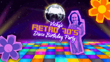 Vicky Retro 70s Disco Birthday Party GIF - Vicky Retro 70s Disco Birthday Party GIFs
