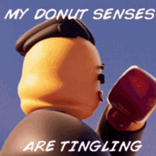 Spidey Sense My Donut Senses Are Tingling GIF - Spidey Sense My Donut Senses Are Tingling Foodie GIFs