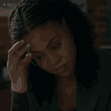 a close up of a woman 's face with the hashtag #diggstown