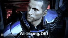 Well Bang Okay Shepard GIF - Well Bang Okay Shepard Mass Effect GIFs