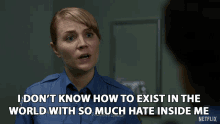 I Dont Know How To Exist In The World With So Much Hate Inside Me GIF - I Dont Know How To Exist In The World With So Much Hate Inside Me Full Of Hate GIFs