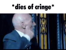 Dies Of Cringe Doctor Strange GIF - Dies Of Cringe Doctor Strange Professor X GIFs