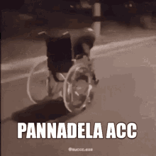 Wheelchair Speeding GIF - Wheelchair Speeding Pannadela Acc GIFs