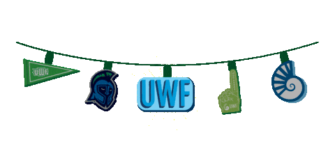 Uwf University Of West Florida Sticker - Uwf University Of West Florida Go Argos Stickers