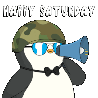 Weekend Penguin Sticker - Weekend Penguin Saturday Stickers