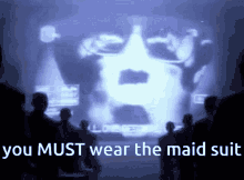 1984 Maid Suit GIF