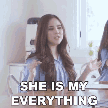 She Is My Everything Agatha Chelsea GIF - She Is My Everything Agatha Chelsea Starhits GIFs