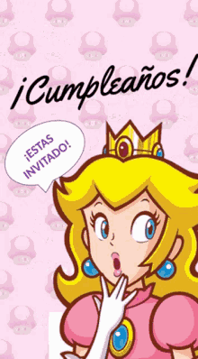 Valentina Birthday GIF - Valentina Birthday Princess Peach GIFs