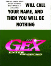 a poster that says will call your name and then you will be nothing on it