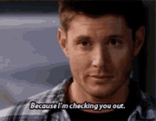 Checking You Out Dean Winchester GIF - Checking You Out Dean Winchester Im Checking You Out GIFs