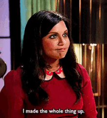 Whoop GIF - Mindy Kaling Mindy Project Lying GIFs