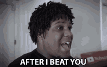 After I Beat You Larry Frazier May GIF