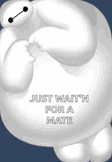 Baymax Waiting For A Mate GIF - Baymax Waiting For A Mate Blink GIFs