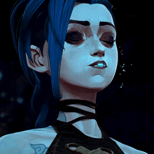 a close up of a woman 's face with her eyes closed