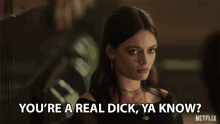 youre a real dick ya know maeve wiley emma mackey sex education youre a dick