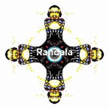 randal cross mandala patterns glitching